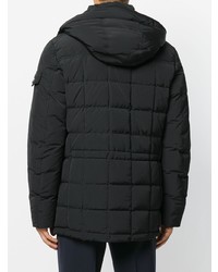 schwarzer Parka von Woolrich