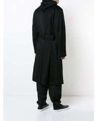 schwarzer Parka von Yohji Yamamoto