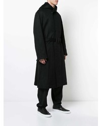 schwarzer Parka von Yohji Yamamoto