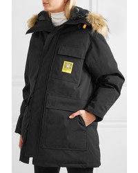 schwarzer Parka von Brumal