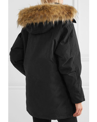 schwarzer Parka von Brumal