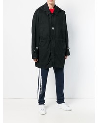 schwarzer Parka von MSGM