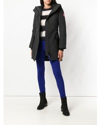 schwarzer Parka von Canada Goose