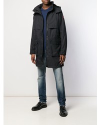 schwarzer Parka von Canada Goose