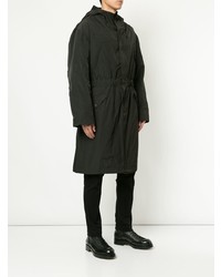 schwarzer Parka von Isabel Benenato