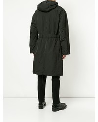 schwarzer Parka von Isabel Benenato