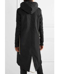 schwarzer Parka von Rick Owens