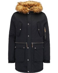 schwarzer Parka von Icebound