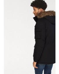 schwarzer Parka von Jack & Jones