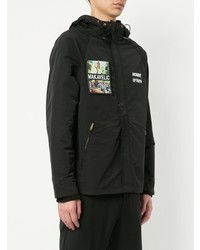 schwarzer Parka von Makavelic