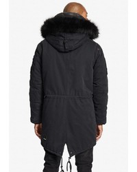 schwarzer Parka von khujo