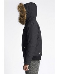 schwarzer Parka von khujo