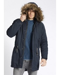 schwarzer Parka von khujo