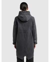 schwarzer Parka von khujo