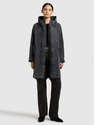 schwarzer Parka von khujo