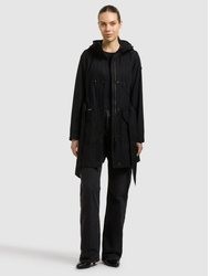 schwarzer Parka von khujo