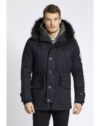 schwarzer Parka von khujo