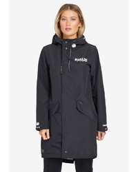 schwarzer Parka von khujo