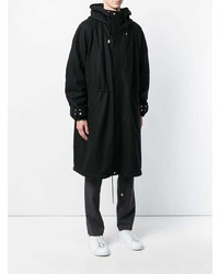 schwarzer Parka von Versus