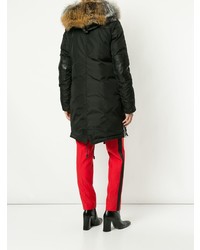 schwarzer Parka von Nicole Benisti