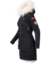 schwarzer Parka von Marikoo