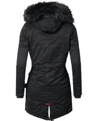 schwarzer Parka von Marikoo