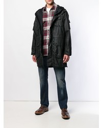 schwarzer Parka von Barbour