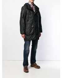 schwarzer Parka von Barbour