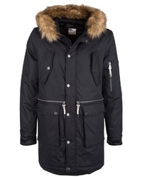 schwarzer Parka von MO