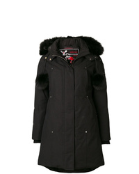 schwarzer Parka von Moose Knuckles