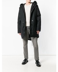 schwarzer Parka von Mackage