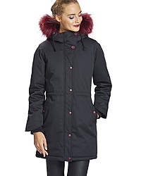 schwarzer Parka von myMo