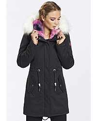 schwarzer Parka von myMo