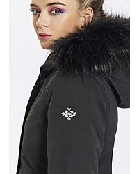 schwarzer Parka von myMo