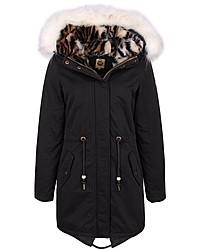 schwarzer Parka von myMo