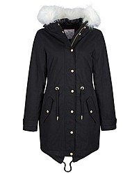 schwarzer Parka von myMo