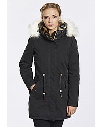 schwarzer Parka von myMo