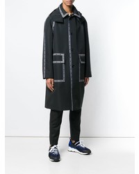 schwarzer Parka von Versace