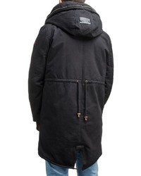 schwarzer Parka von Navahoo