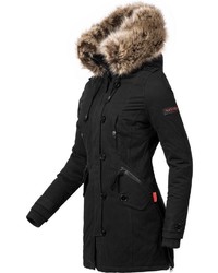 schwarzer Parka von Navahoo