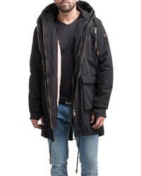 schwarzer Parka von Navahoo