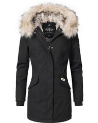 schwarzer Parka von Navahoo