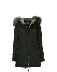 schwarzer Parka von Nicole Benisti