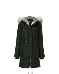 schwarzer Parka von Nicole Benisti