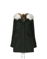 schwarzer Parka von Nicole Benisti