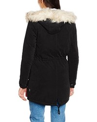 schwarzer Parka von Only