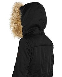 schwarzer Parka von Only