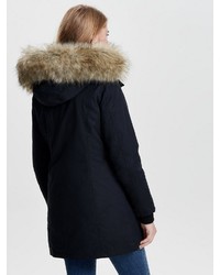 schwarzer Parka von Only