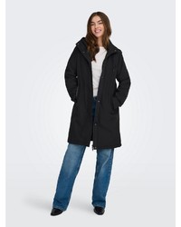 schwarzer Parka von Only