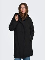schwarzer Parka von Only